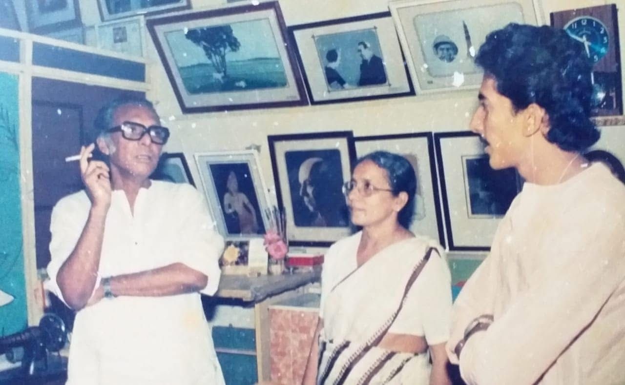 Mrinal Sen at Rekha Chitram