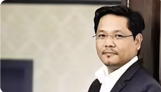 Meghalaya Chief Minister Conrad K Sangma — portrait for Times of India E-Championship Conclave coverage